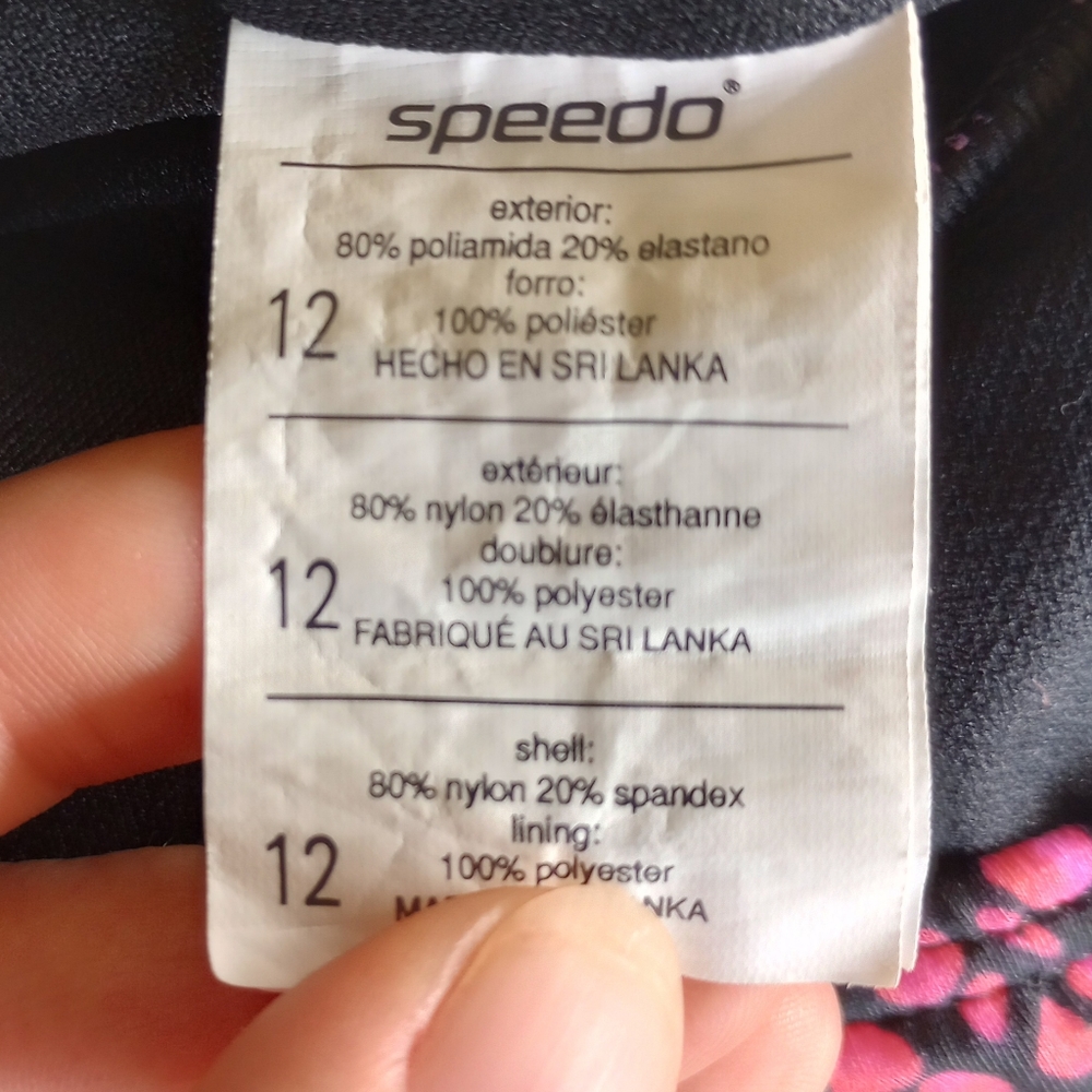 Pink Speedo One-Piece - Picture 3 of 3